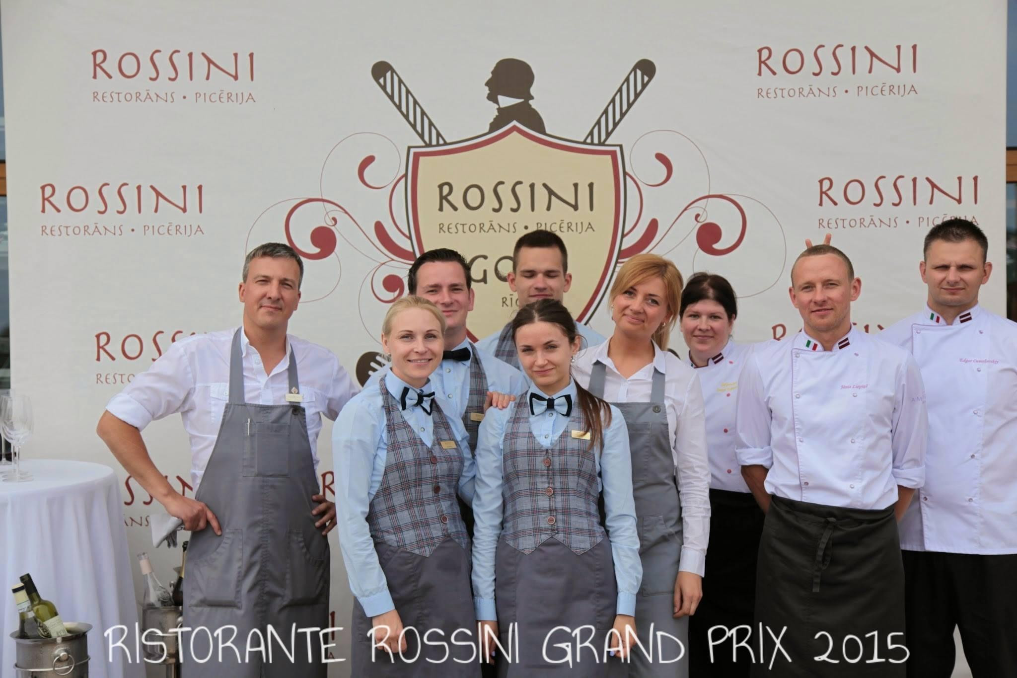 Ristorante Rossini Grand Prix kolektīvs, 2015.gads